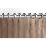 Cargar imagen en el visor de la galería, McAlister Textiles Matt Mocha Brown Velvet Curtains Tailored Curtains