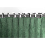 Cargar imagen en el visor de la galería, McAlister Textiles Matt Moss Green Velvet Curtains Tailored Curtains