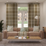 Cargar imagen en el visor de la galería, McAlister Textiles Angus Beige Cream Tartan Curtains mws_apo_generated