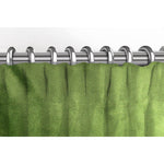 Cargar imagen en el visor de la galería, McAlister Textiles Matt Fern Green Velvet Curtains Tailored Curtains