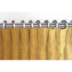 Cargar imagen en el visor de la galería, McAlister Textiles Matt Ochre Yellow Velvet Curtains Tailored Curtains