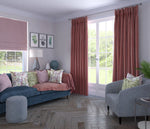 Cargar imagen en el visor de la galería, McAlister Textiles Matt Blush Pink Velvet Curtains Tailored Curtains