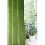 Cargar imagen en el visor de la galería, McAlister Textiles Matt Fern Green Velvet Curtains Tailored Curtains