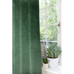Cargar imagen en el visor de la galería, McAlister Textiles Matt Moss Green Velvet Curtains Tailored Curtains