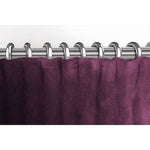 Cargar imagen en el visor de la galería, McAlister Textiles Matt Aubergine Purple Velvet Curtains Tailored Curtains