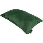 Cargar imagen en el visor de la galería, McAlister Textiles Matt Moss Green Piped Velvet Cushion Cushions and Covers