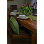 Cargar imagen en el visor de la galería, McAlister Textiles Matt Fern Green Piped Velvet Cushion Cushions and Covers