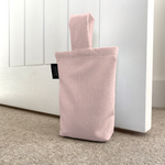 Cargar imagen en el visor de la galería, McAlister Textiles Albany Blush Pink Doorstop Doorstops
