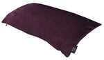Cargar imagen en el visor de la galería, McAlister Textiles Matt Aubergine Purple Velvet Modern Look Plain Cushion Cushions and Covers