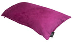 Cargar imagen en el visor de la galería, McAlister Textiles Matt Fuchsia Velvet Modern Look Plain Cushion Cushions and Covers