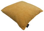 Cargar imagen en el visor de la galería, McAlister Textiles Matt Ochre Yellow Velvet Modern Look Plain Cushion Cushions and Covers