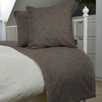 Cargar imagen en el visor de la galería, McAlister Textiles Roma Charcoal Grey Bed Runners Throws and Runners