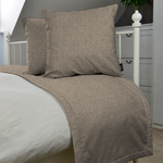 Cargar imagen en el visor de la galería, McAlister Textiles Roma Stone Bed Runners Throws and Runners