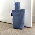 Cargar imagen en el visor de la galería, McAlister Textiles Roma Blue Doorstop Doorstops