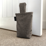 Cargar imagen en el visor de la galería, McAlister Textiles Roma Charcoal Grey Doorstop Doorstops