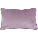 Cargar imagen en el visor de la galería, McAlister Textiles Matt Lilac Purple Piped Velvet Cushion Cushions and Covers