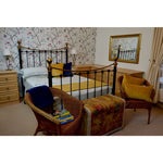 Cargar imagen en el visor de la galería, McAlister Textiles Matt Ochre Yellow Piped Velvet Cushion Cushions and Covers