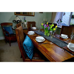 Cargar imagen en el visor de la galería, McAlister Textiles Matt Charcoal Grey Contrast Piped Velvet Cushion Cushions and Covers