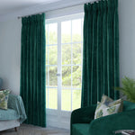 Cargar imagen en el visor de la galería, McAlister Textiles Matt Emerald Velvet Curtains mws_apo_generated