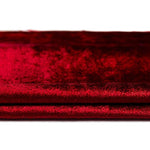 Cargar imagen en el visor de la galería, McAlister Textiles Crushed Velvet Wine Red Fabric Fabrics