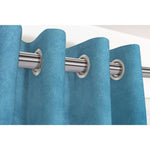 Cargar imagen en el visor de la galería, McAlister Textiles Matt Duck Egg Blue Velvet Curtains Tailored Curtains
