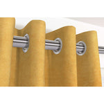 Cargar imagen en el visor de la galería, McAlister Textiles Matt Ochre Yellow Velvet Curtains Tailored Curtains