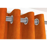 Cargar imagen en el visor de la galería, McAlister Textiles Matt Burnt Orange Velvet Curtains mws_apo_generated