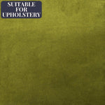 Cargar imagen en el visor de la galería, McAlister Textiles Matt Lime Green Velvet Fabric Fabrics