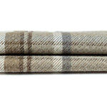 Cargar imagen en el visor de la galería, McAlister Textiles Heritage Tartan Beige Cream Curtain Fabric Fabrics