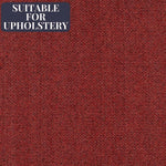 Cargar imagen en el visor de la galería, McAlister Textiles Herringbone Red Fabric Fabrics