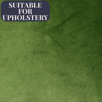 Cargar imagen en el visor de la galería, McAlister Textiles Matt Fern Green Velvet Fabric Fabrics