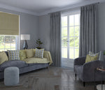 Cargar imagen en el visor de la galería, McAlister Textiles Matt Dove Grey Velvet Curtains Tailored Curtains