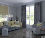 Cargar imagen en el visor de la galería, McAlister Textiles Matt Soft Silver Velvet Curtains Tailored Curtains