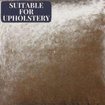 Cargar imagen en el visor de la galería, McAlister Textiles Crushed Velvet Beige Mink Fabric Fabrics