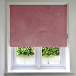 Cargar imagen en el visor de la galería, McAlister Textiles Matt Blush Pink Velvet Roman Blind Roman Blinds