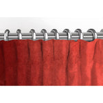 Cargar imagen en el visor de la galería, McAlister Textiles Matt Rust Red Orange Velvet Curtains Tailored Curtains 
