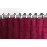 Cargar imagen en el visor de la galería, McAlister Textiles Matt Wine Red Velvet Curtains Tailored Curtains 
