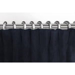 Cargar imagen en el visor de la galería, McAlister Textiles Matt Black Velvet Curtains Tailored Curtains 
