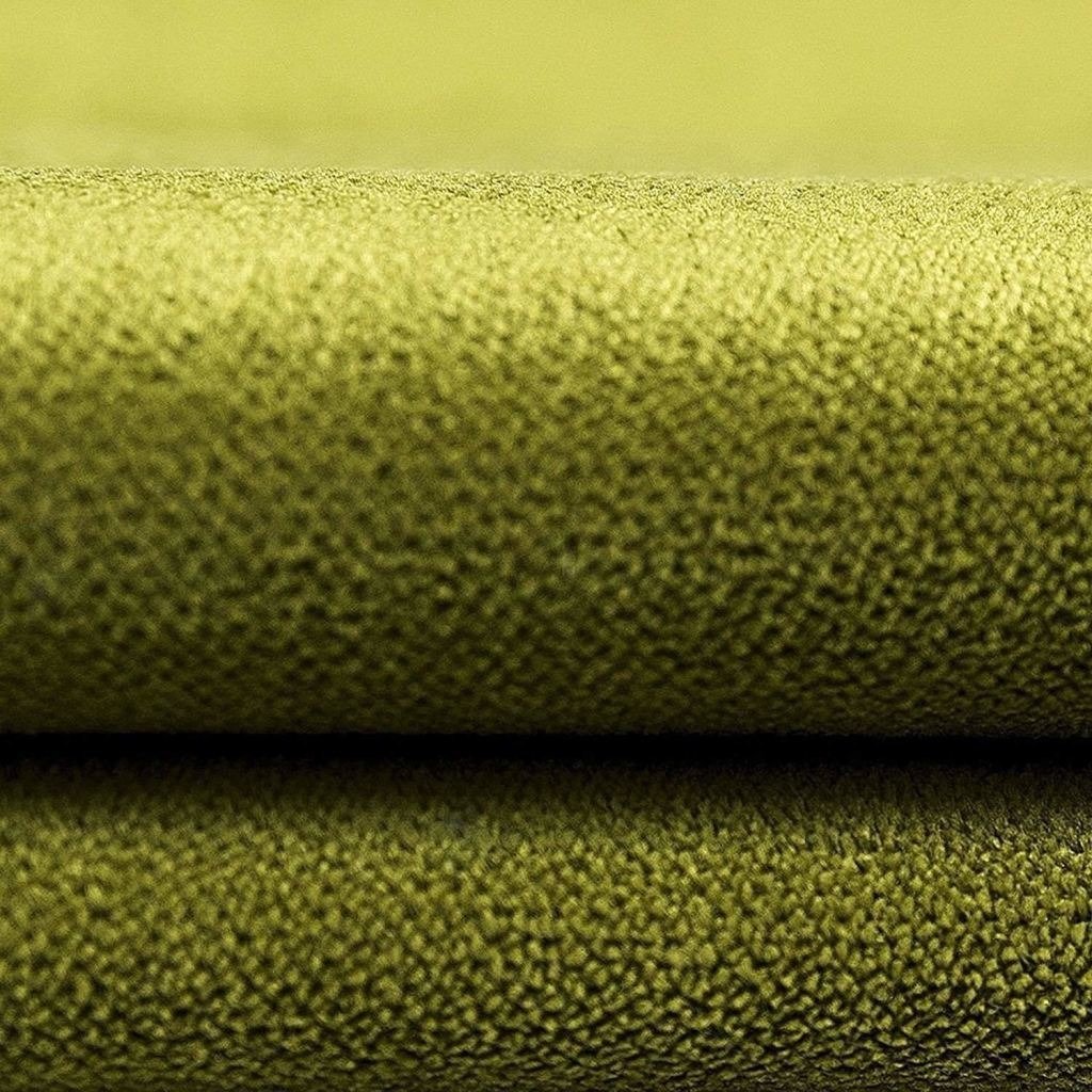 McAlister Textiles Matt Lime Green Piped Velvet Cushion Cushions and Covers 