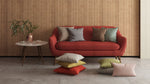 Cargar imagen en el visor de la galería, McAlister Textiles Albany Red Woven Cushion Cushions and Covers 
