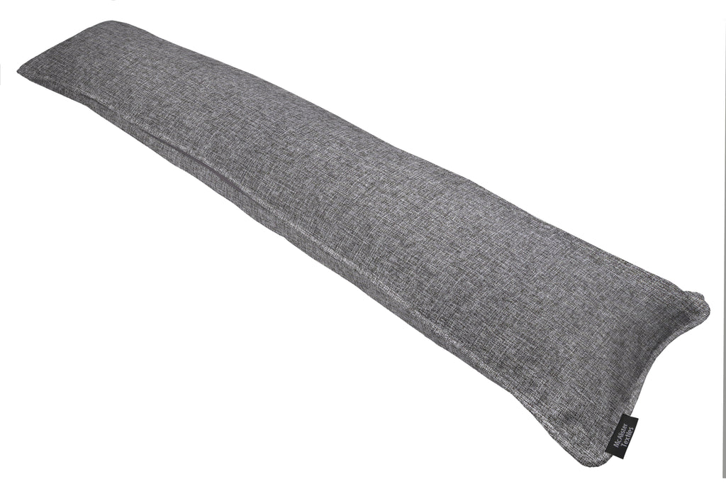 McAlister Textiles Albany Charcoal Draught Excluders Draught Excluders 