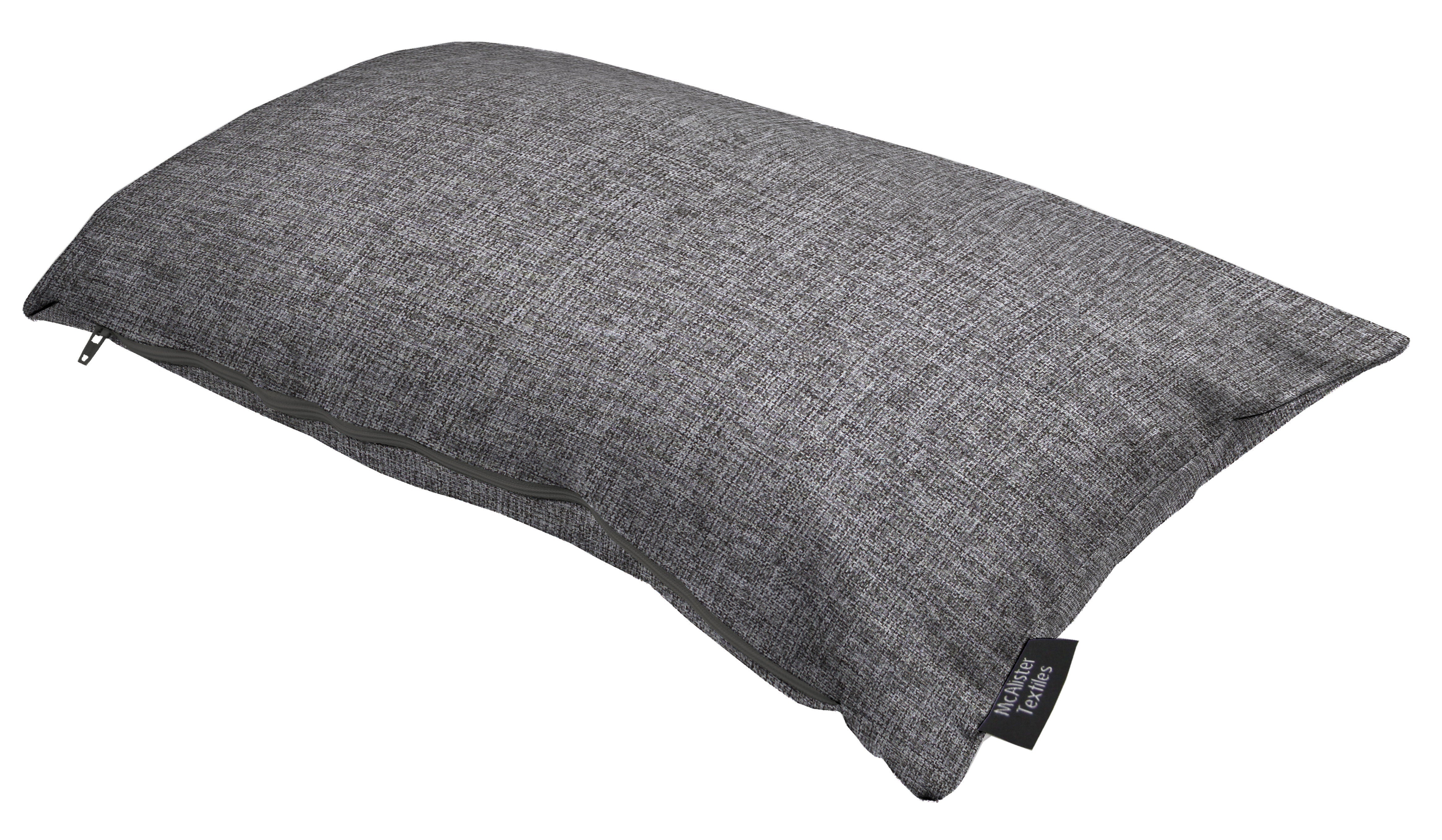 McAlister Textiles Albany Charcoal Woven Cushion Cushions and Covers 