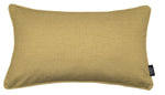 Cargar imagen en el visor de la galería, McAlister Textiles Albany Ochre Yellow Piped Cushion Cushions and Covers 
