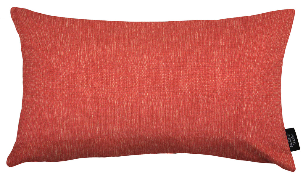 McAlister Textiles Albany Red Woven Cushion Cushions and Covers 