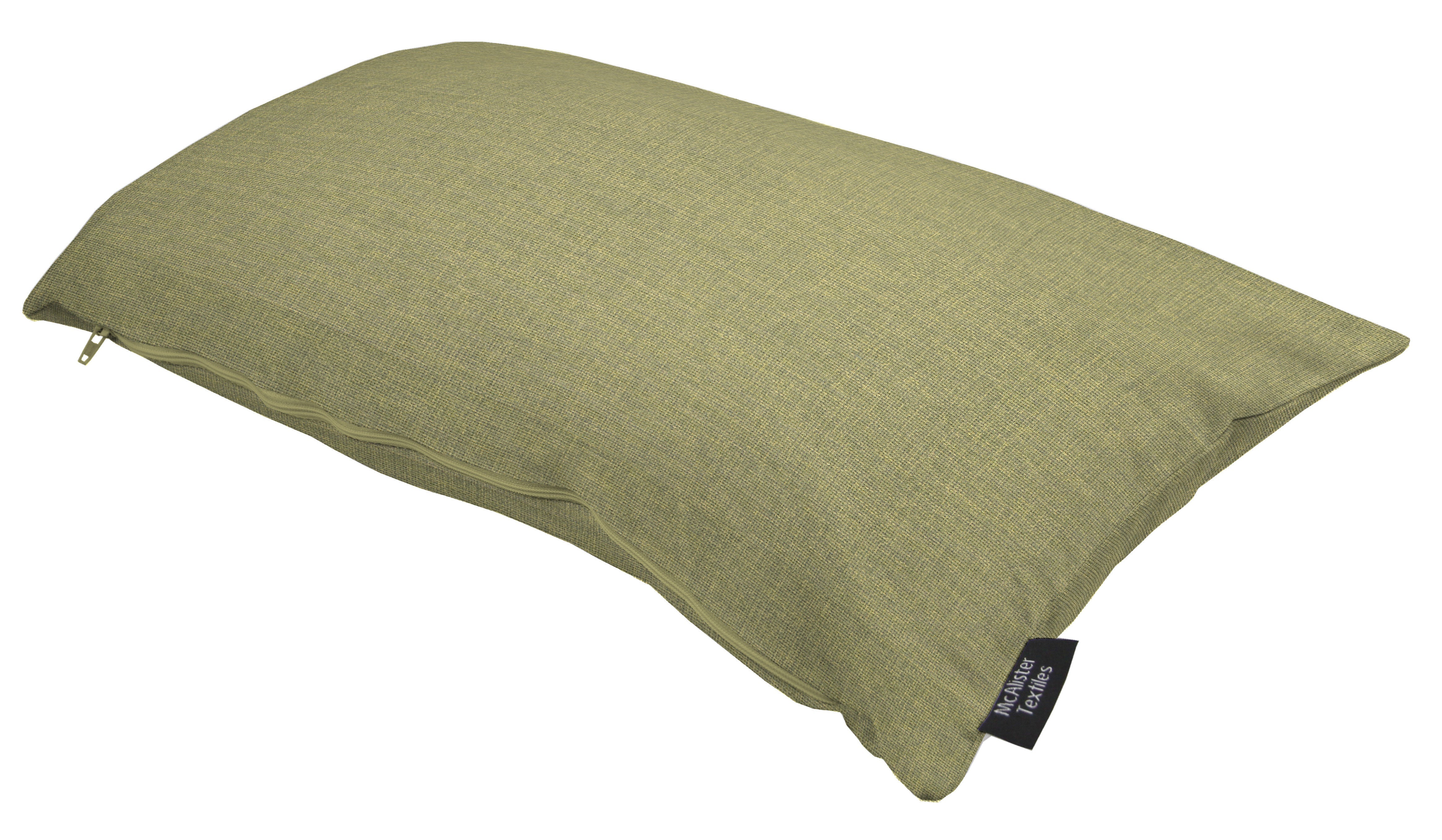 McAlister Textiles Albany Sage Green Woven Cushion Cushions and Covers 