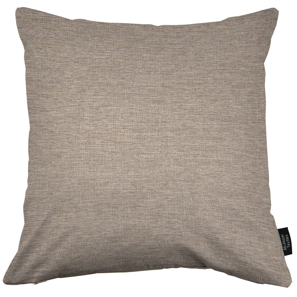 McAlister Textiles Albany Taupe Woven Cushion Cushions and Covers 