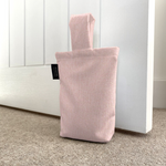 Cargar imagen en el visor de la galería, McAlister Textiles Albany Blush Pink Doorstop Doorstops 
