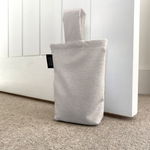 Cargar imagen en el visor de la galería, McAlister Textiles Albany Natural Doorstop Doorstops 
