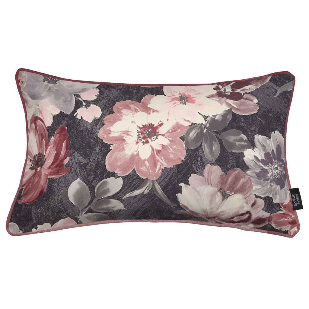 McAlister Textiles Camilla Grey, Pink and Purple Pillow Pillow 