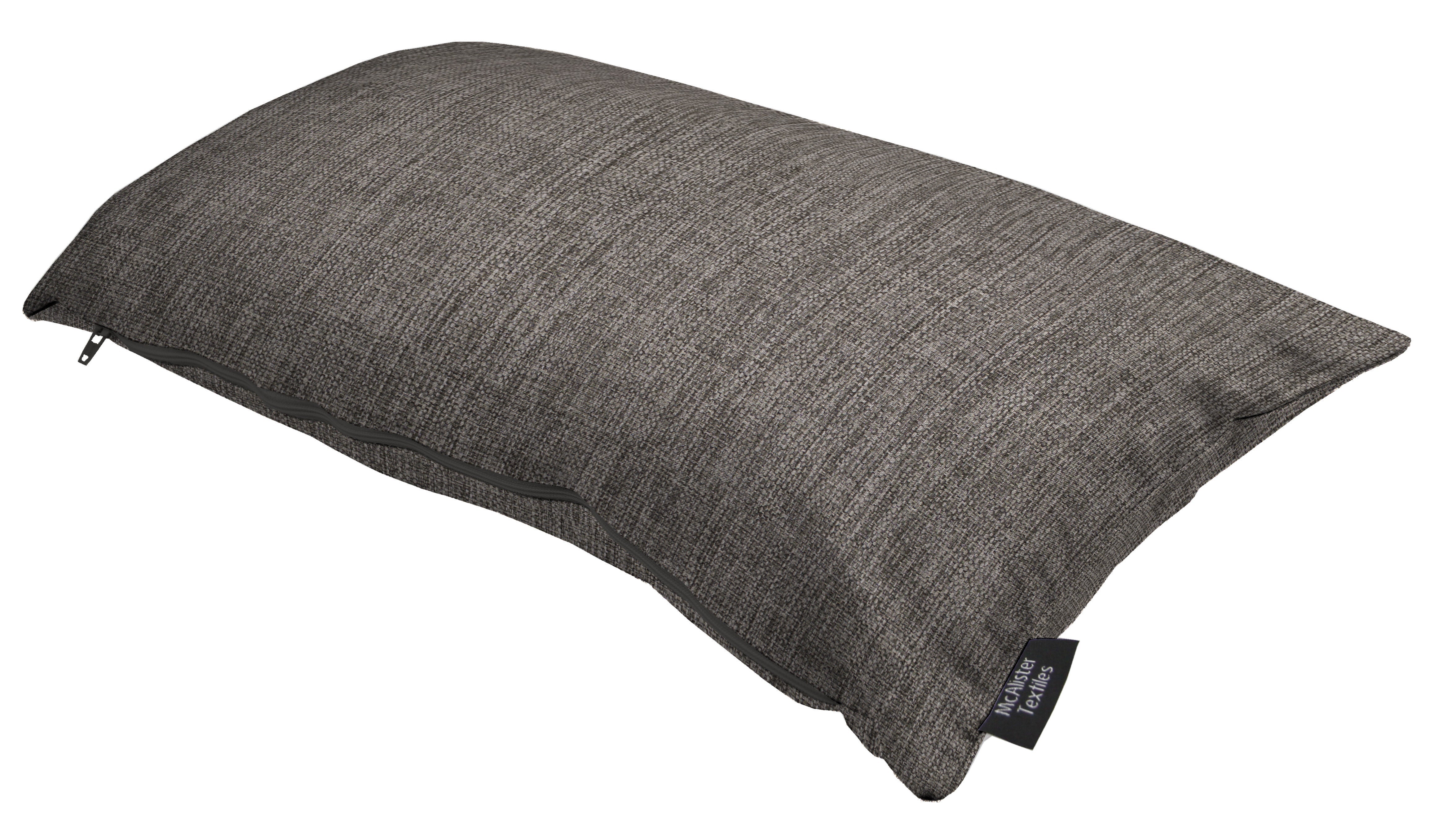 McAlister Textiles Capri Charcoal Plain Cushion Cushions and Covers 